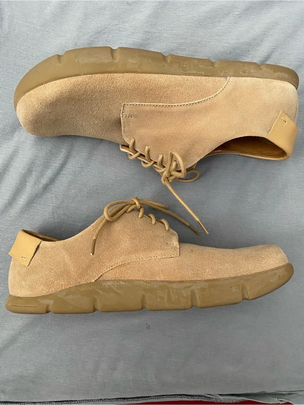 Kalso Dawson Men's Suede Lace-Up Casual Shoes